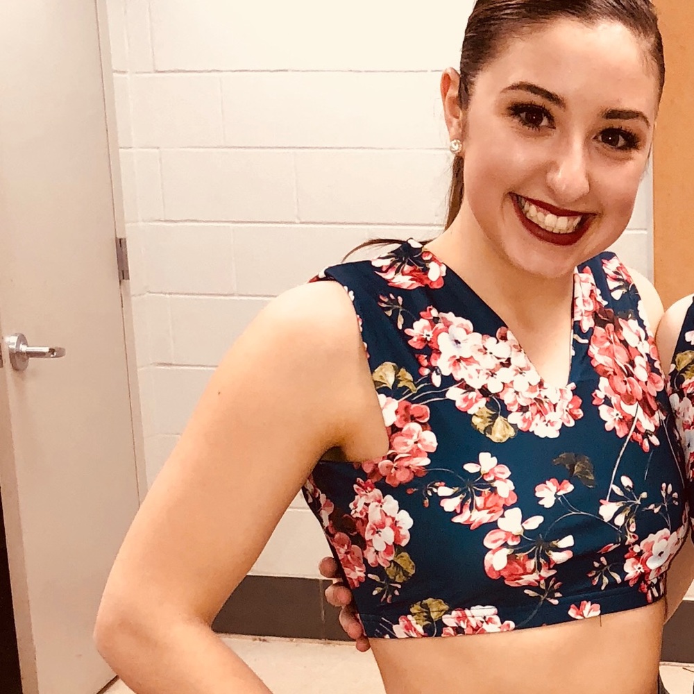 Floral Crop Top